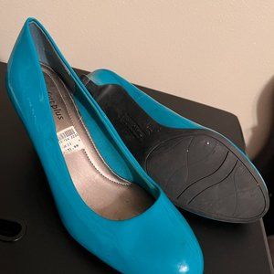 Teal High Heels